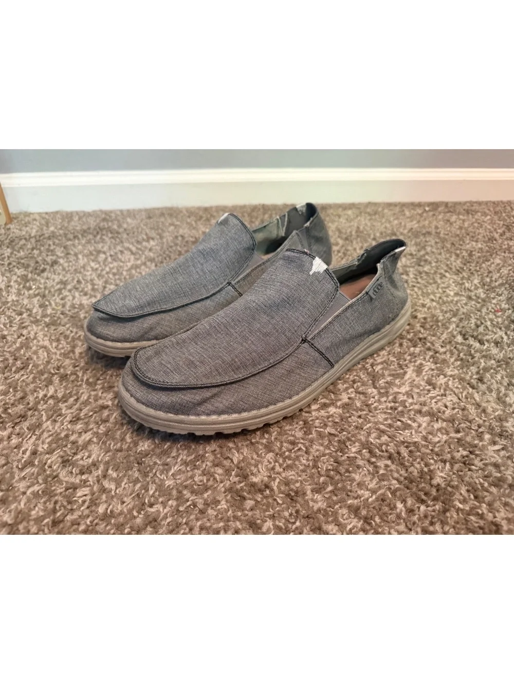 Hey Dude Chan Stretch Slip On Shoes Men’s 14
